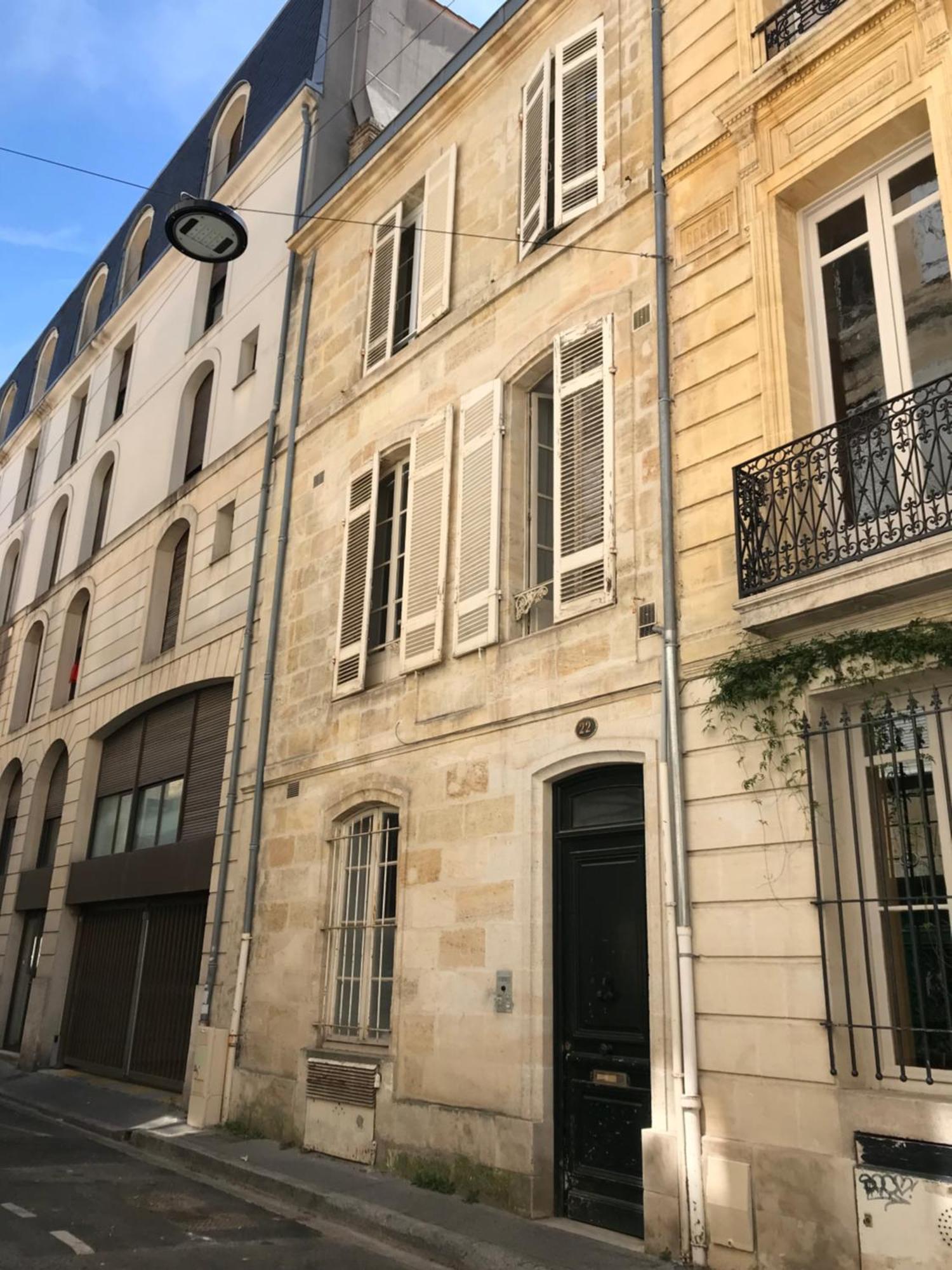 Studio De 30 M2 Dans Le Triangle D'Or De Bordeaux Esterno foto